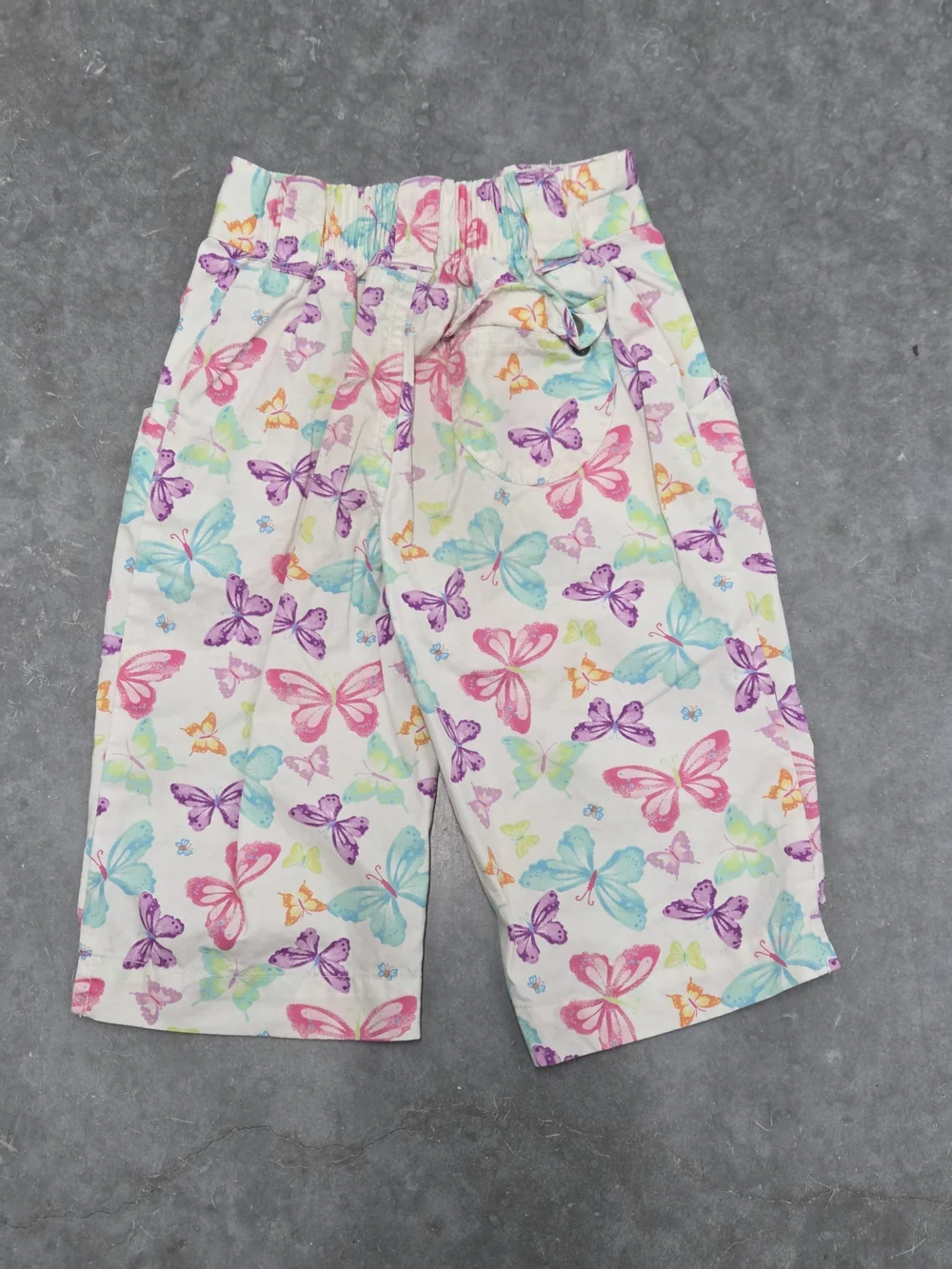 Healthtex Cream Pants Butterflies Size 3T